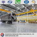 Large Span Steel Structure Workshop with Overhead Crane